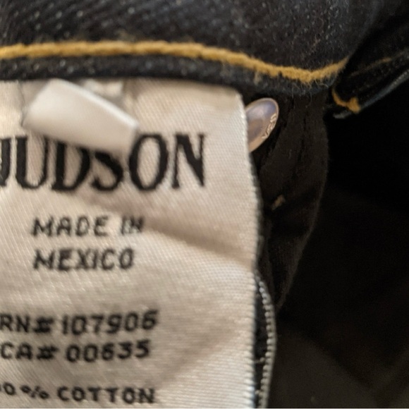 HUDSON Ferris Flap Flare Jeans Wide Leg Trouser NW508DW sz 25x35.5L Tall - Picture 6 of 14